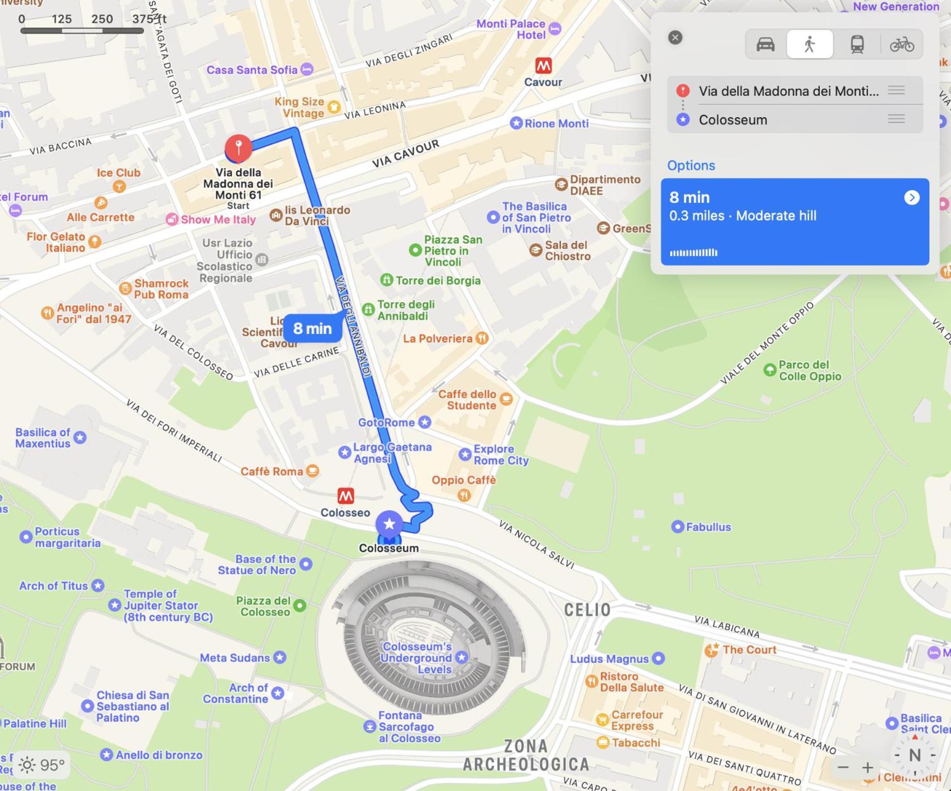 רומא Colosseum View Accomodation מראה חיצוני תמונה